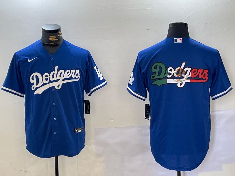 Men Los Angeles Dodgers Blank Blue Game 2024 Nike MLB Jersey style 10172->los angeles dodgers->MLB Jersey